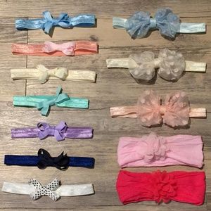 16 pcs set headbands for baby